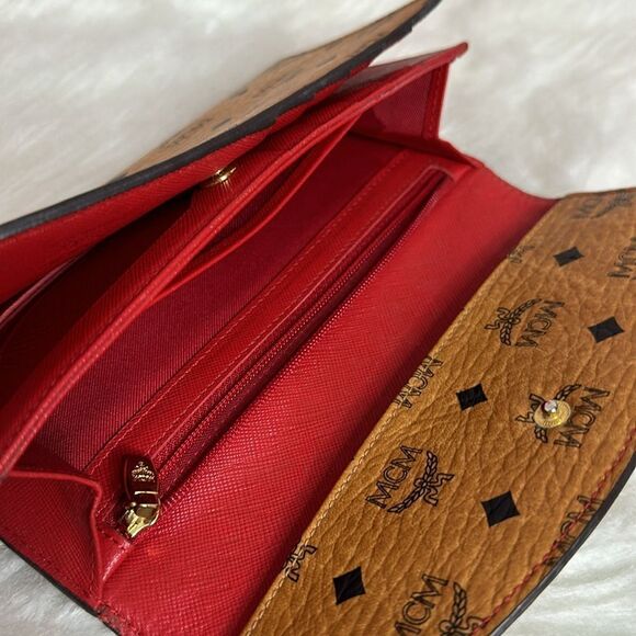💯Authentic MCM Tifold Vesitos Long Wallet🍀 - Picture 10 of 16